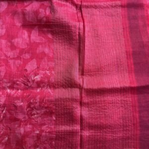 linen silk saree