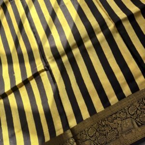 Ajrakh Dola Silk Saree – AD06
